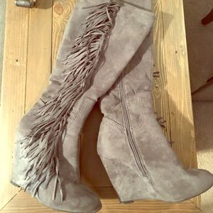 Just Fab Wedge boots